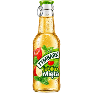 butelka tymbark jabłko mięta z kondensacją